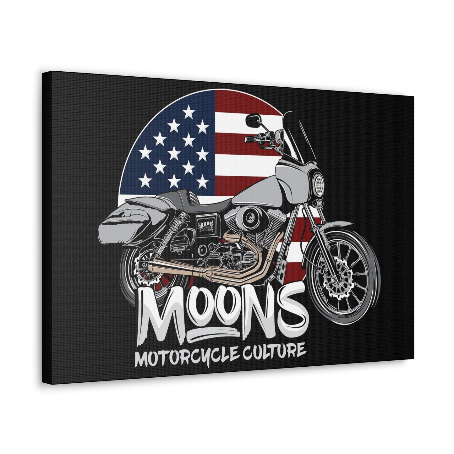 2001 Dyna FXDXT "MURICA" - Canvas Gallery Wrap