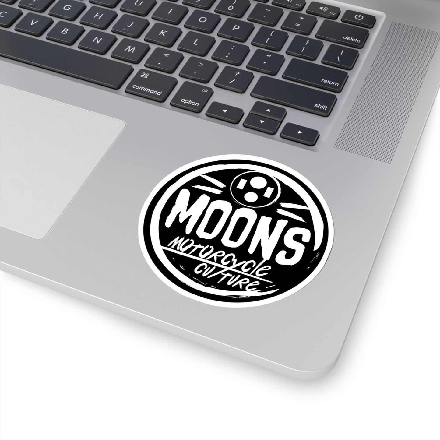 MOONSMC® Circle Logo Die Cut Sticker