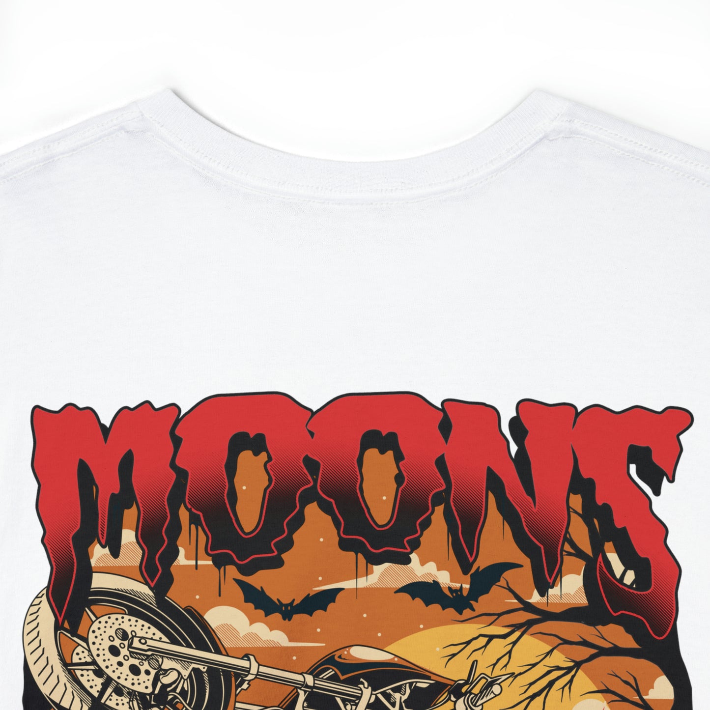 MOONSMC® FXR Headless Horsemen Graveyard Wheelie T-Shirt Red