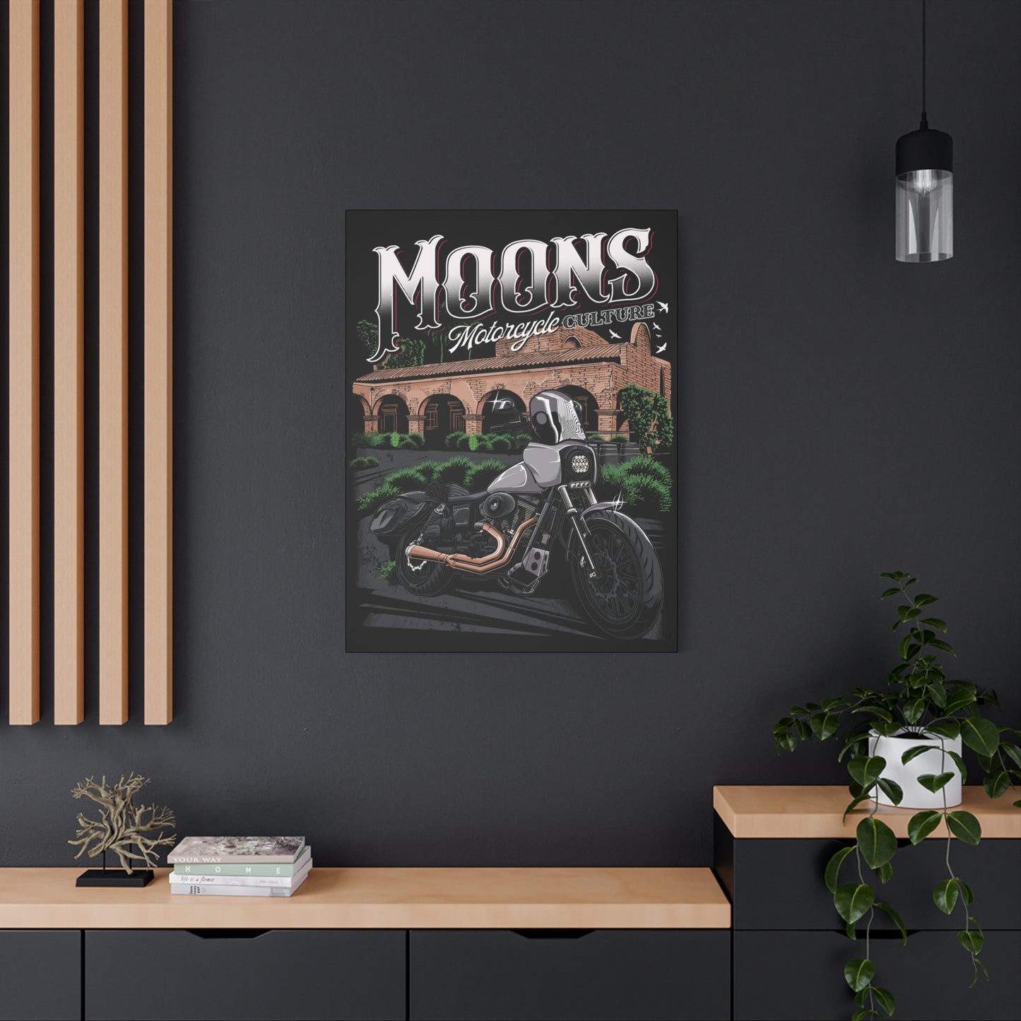 MOONSMC® San Juan Capistrano - Mission Dyna Matte Canvas Wall Art