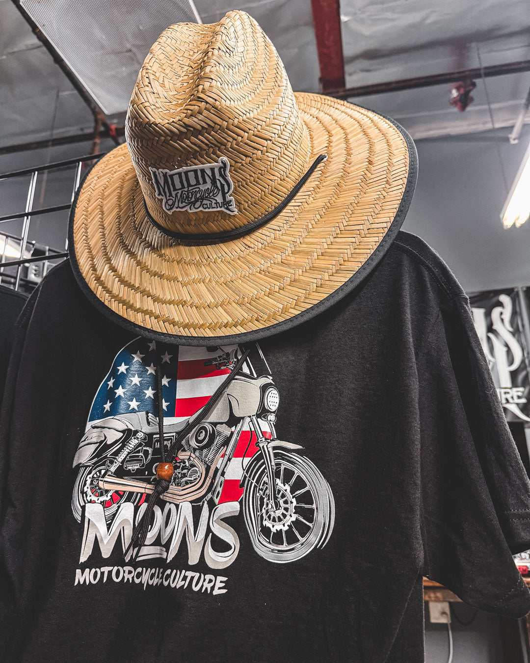 MOONSMC® OG Logo UPF 50+ Lifeguard Straw Hat