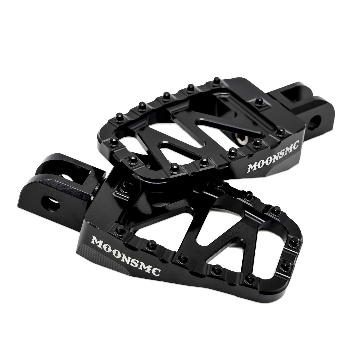 MOONSMC® MX Style Pegs – Billet Aluminum Motorcycle Foot Pegs V3 - MOONSMC® // Moons Motorcycle Culture