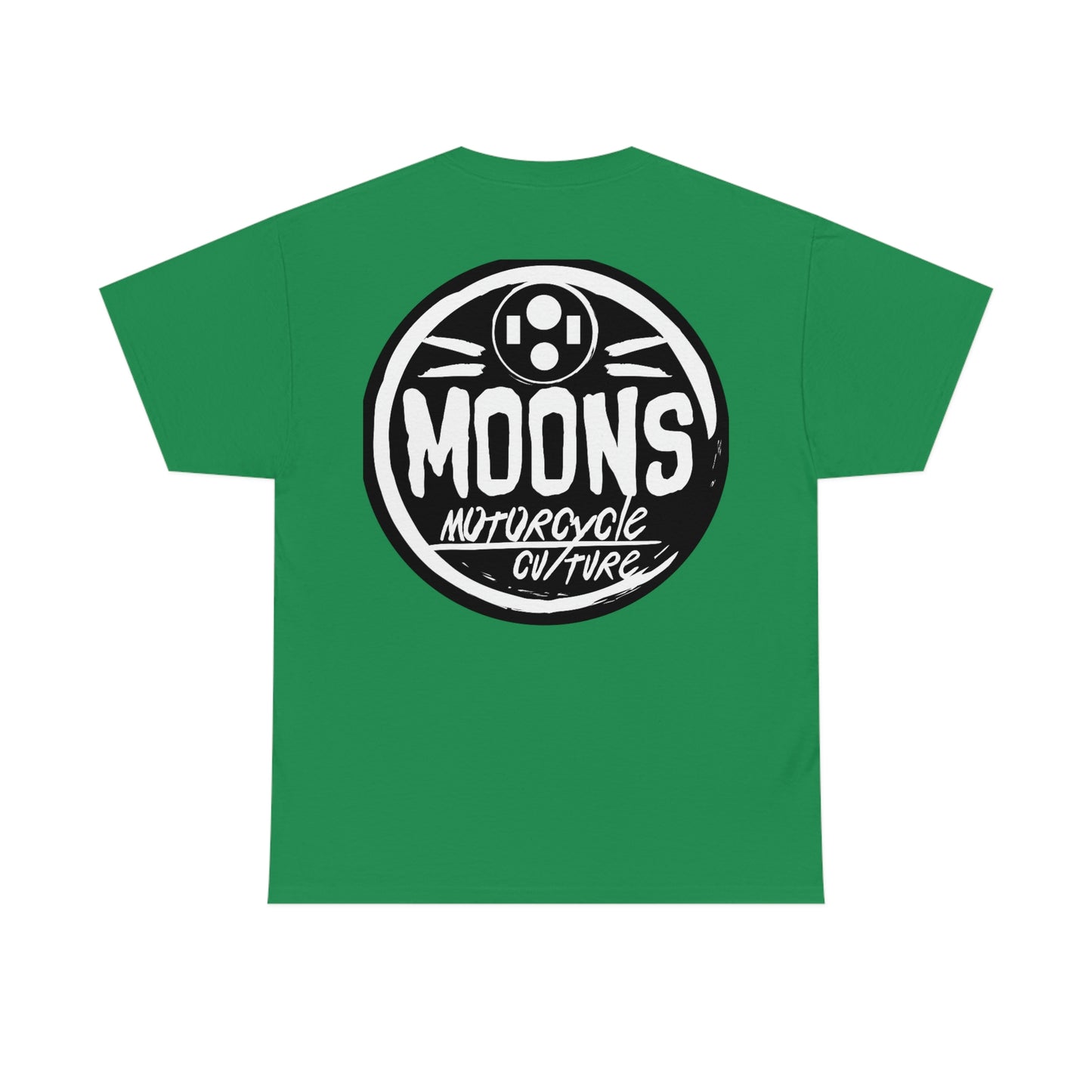 MOONSMC® Headlight Circle Logo Heavy Cotton T-shirt
