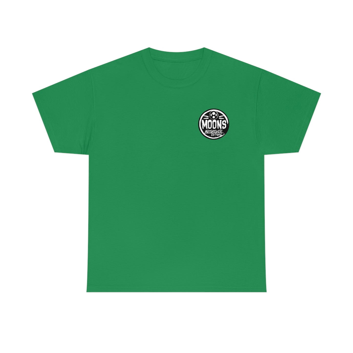 MOONSMC® Headlight Circle Logo Heavy Cotton T-shirt