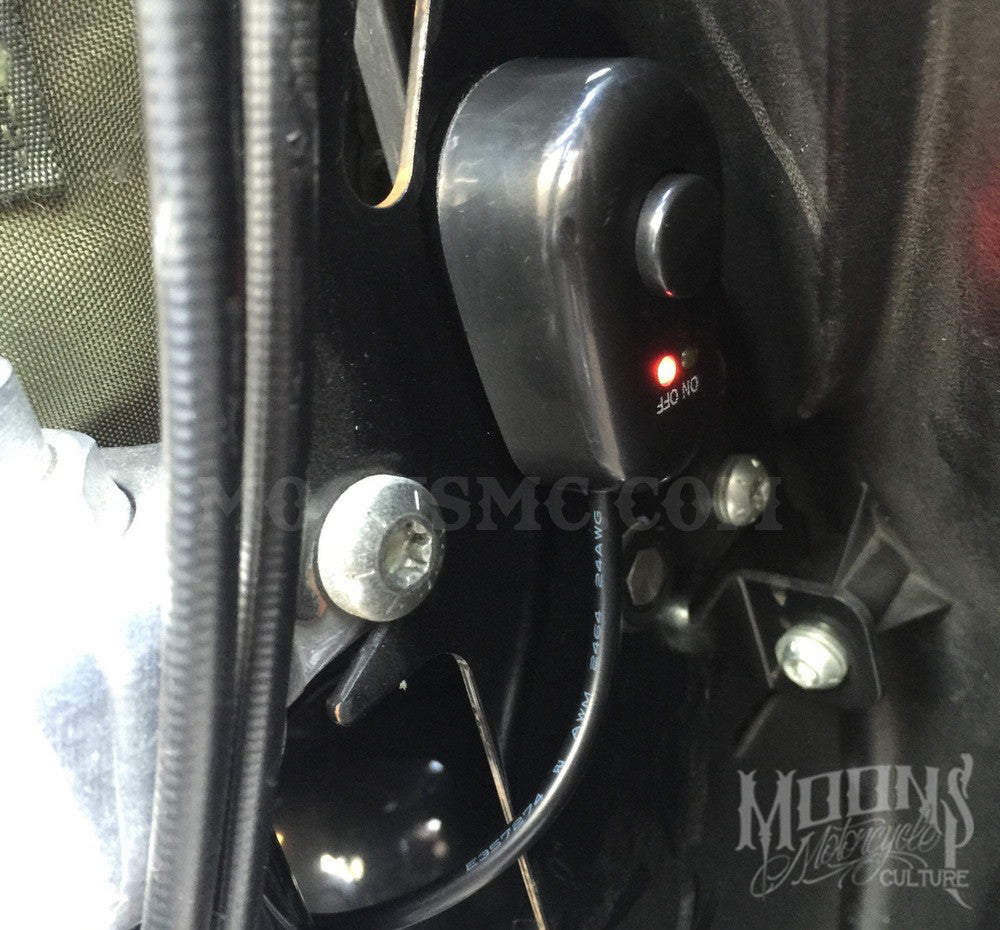 MOONSMC® LED Light Bar Wire Harness Kit, Lighting, MOONS, MOONSMC® // Moons Motorcycle Culture