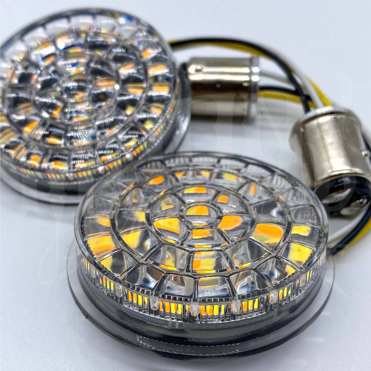 MOONSMC® MOONPODS V2 LED Turn Signals, Lighting, MOONSMC, MOONSMC® // Moons Motorcycle Culture