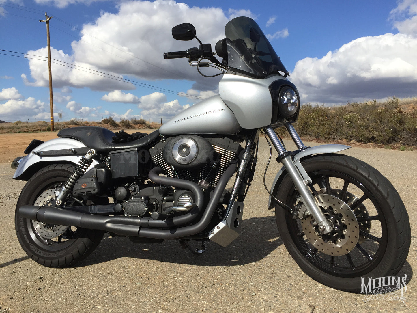 5.75 OG MOONSMC® Moonmaker LED Headlight For Harley, Lighting, MOONS, MOONSMC® // Moons Motorcycle Culture