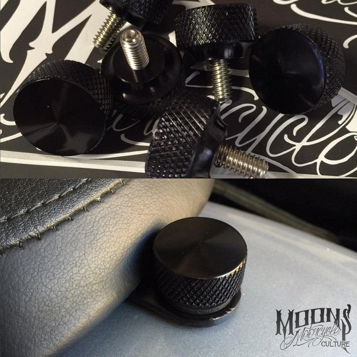 MOONSMC® Oversized Seat Screw, Parts, MOONS, MOONSMC® // Moons Motorcycle Culture