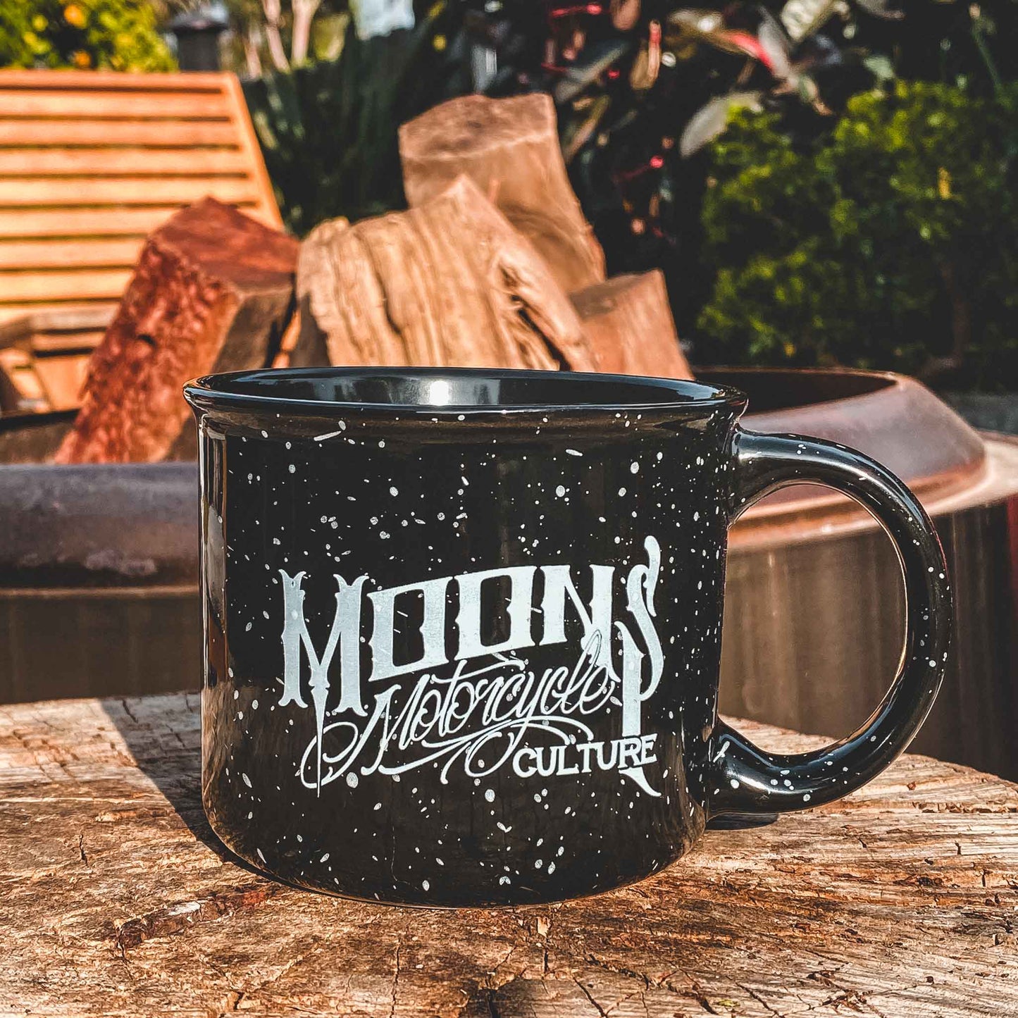 MOONSMC® Ceramic Campfire Coffee Mug