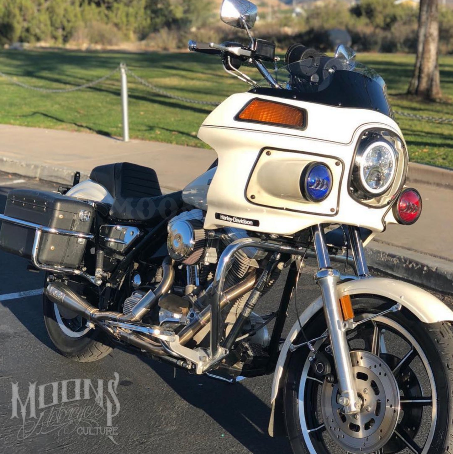 4.5" Inch MOONSMC® Moonmaker LED Auxiliary Lamps, Lighting, MOONS, MOONSMC® // Moons Motorcycle Culture