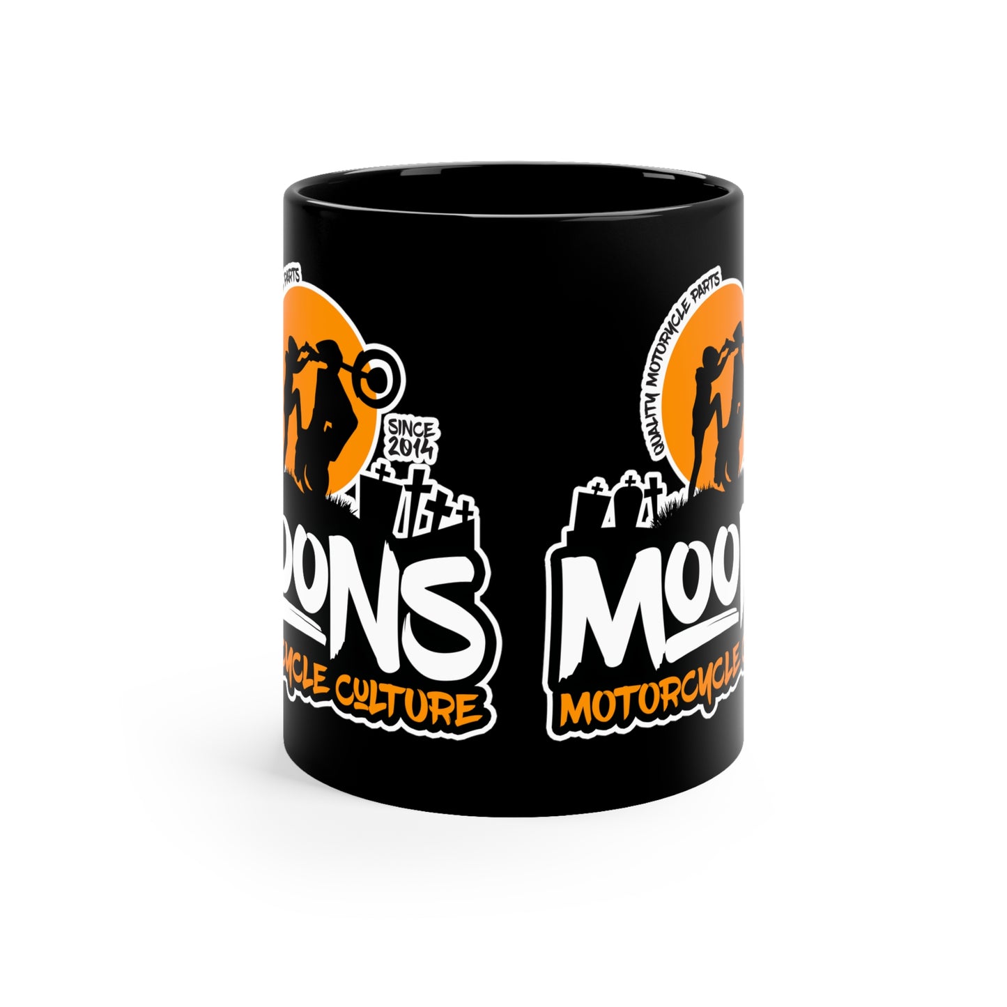 MOONSMC® Dyna Graveyard Wheelie 11oz Black Mug