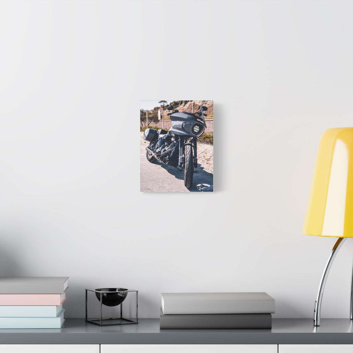 MOONSMC® Softail FXLRST Dana Point California Canvas Gallery Wrap
