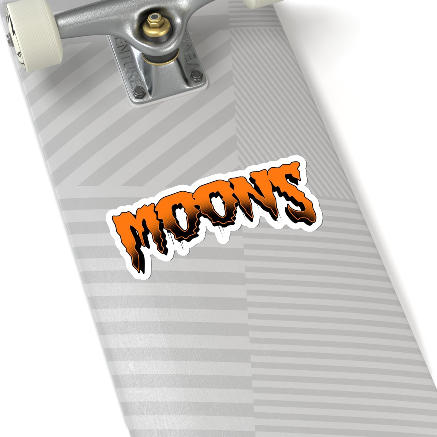 MOONS 2023 Headless Horsemen Halloween Release - Orange Die Cut Sticker