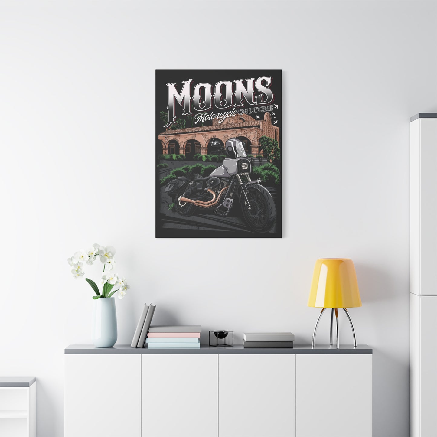 MOONSMC® San Juan Capistrano - Mission Dyna Matte Canvas Wall Art