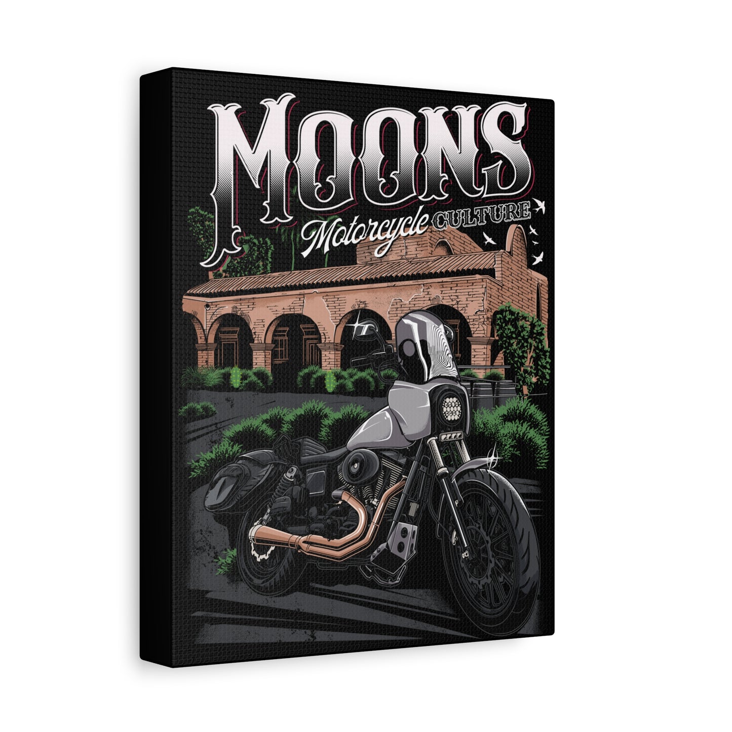 MOONSMC® San Juan Capistrano - Mission Dyna Matte Canvas Wall Art