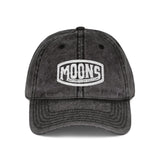 MOONSMC® Vintage Badge Embroidered Stone Washed Hat