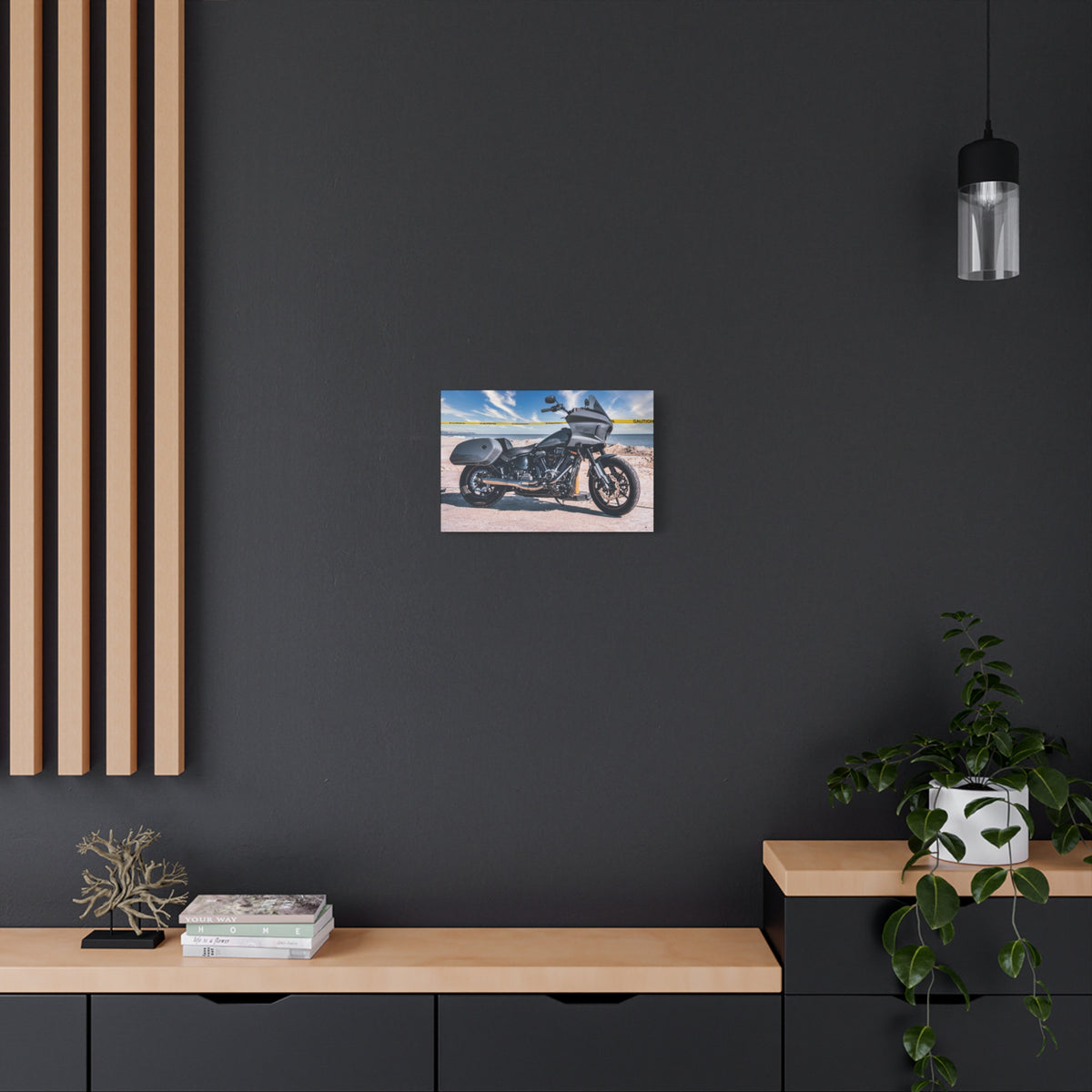 MOONSMC® Softail M8 FXLRST Capo Beach Canvas Gallery Wrap