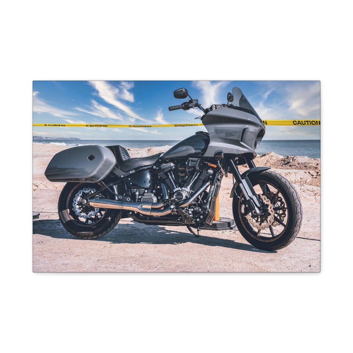 MOONSMC® Softail M8 FXLRST Capo Beach Canvas Gallery Wrap
