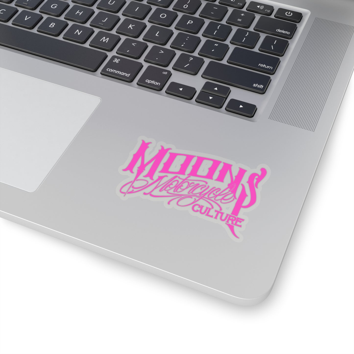 MOONSMC® OG Logo Hot Pink Die Cut Sticker