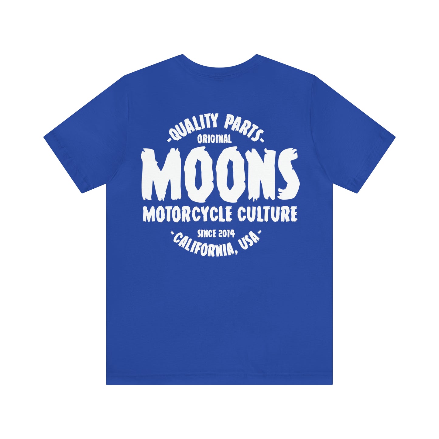 MOONSMC® Quality Parts Circle Heavy Cotton T-Shirt