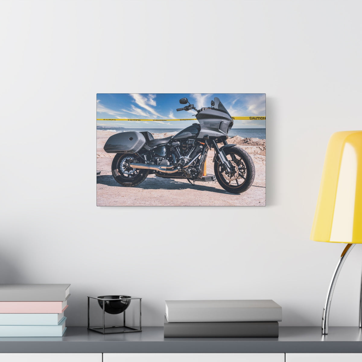 MOONSMC® Softail M8 FXLRST Capo Beach Canvas Gallery Wrap
