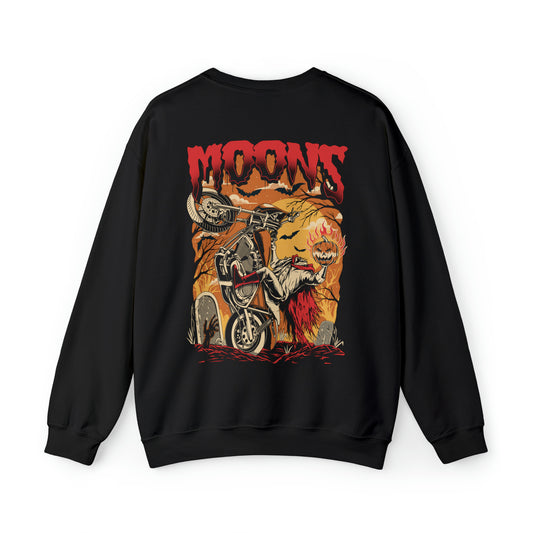 MOONSMC® FXR Headless Horsemen Graveyard Wheelie Sweatshirt Red