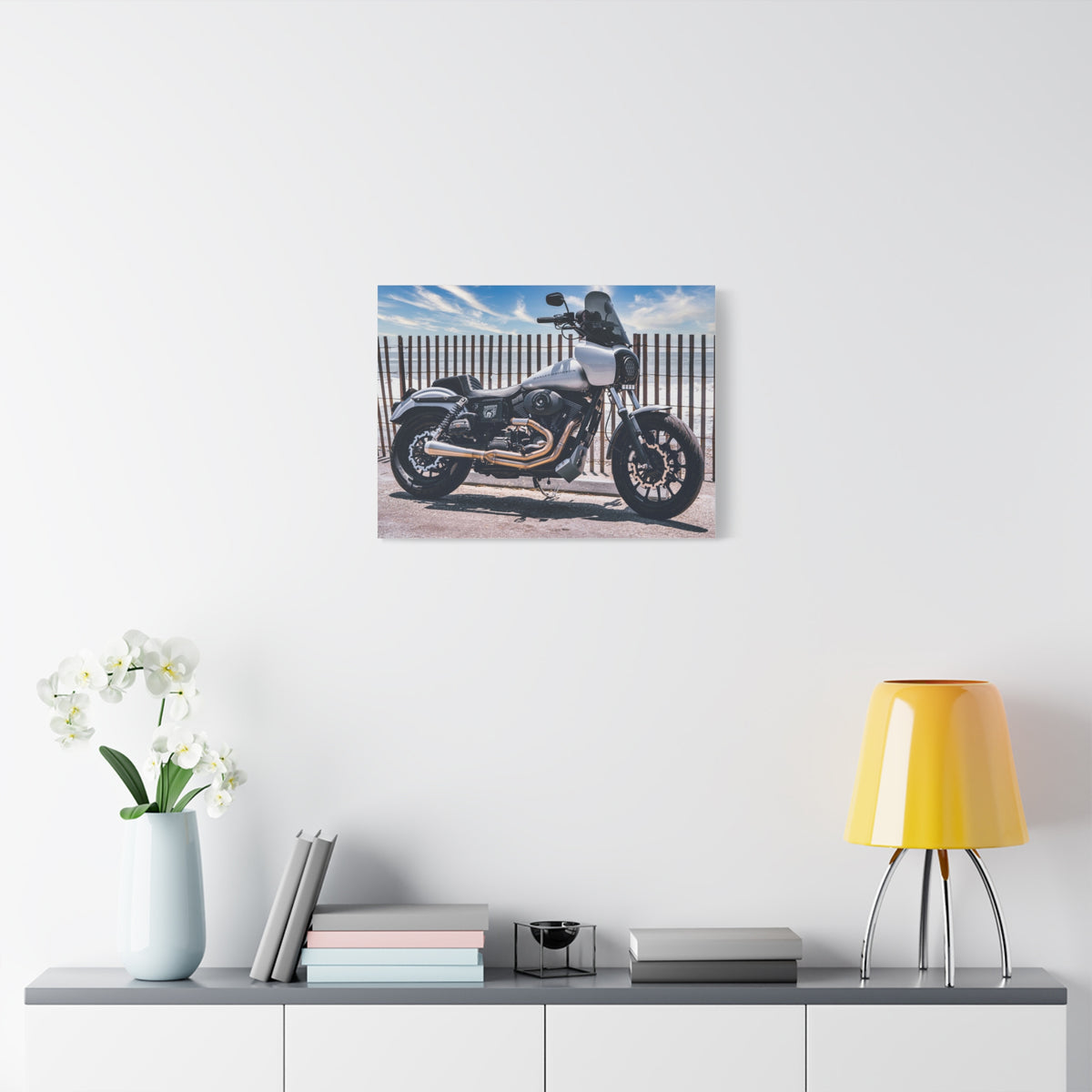 2001 Dyna FXDXT - Capistrano Beach, California Canvas Gallery Wrap