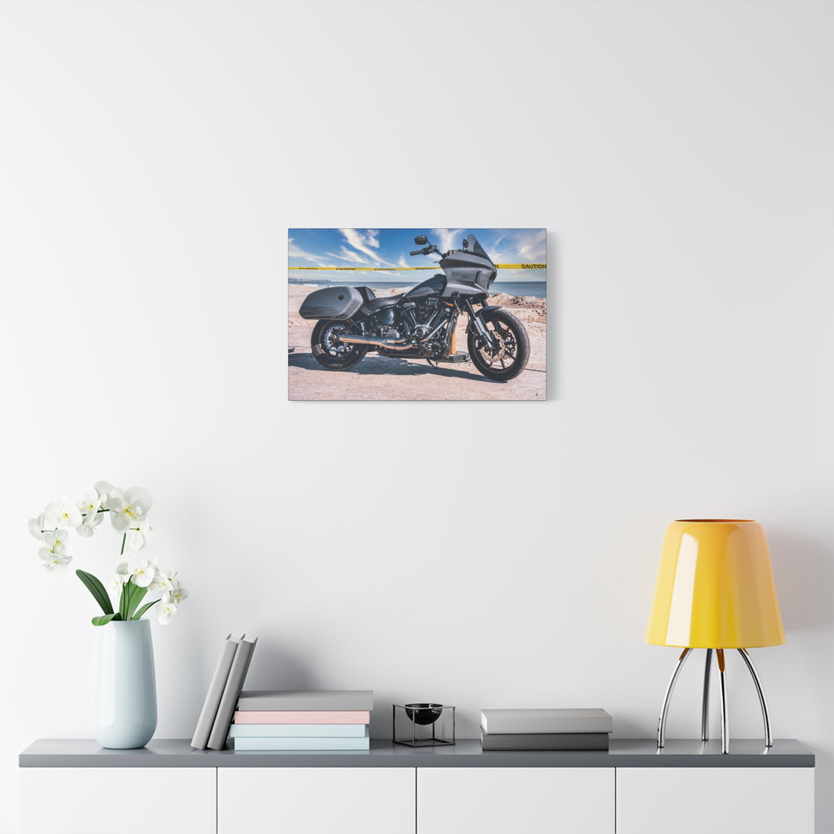 MOONSMC® Softail M8 FXLRST Capo Beach Canvas Gallery Wrap