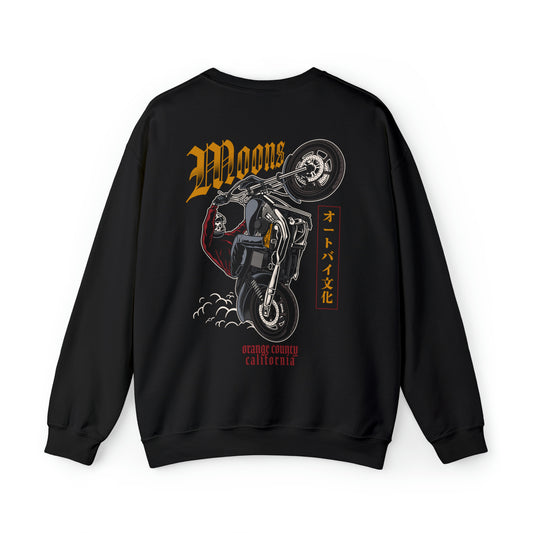 MOONSMC® Dyna FXDX Wheelie Heavy Blend Crewneck Sweatshirt