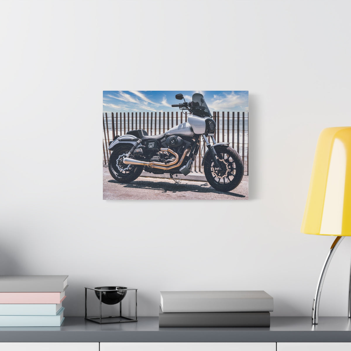 2001 Dyna FXDXT - Capistrano Beach, California Canvas Gallery Wrap