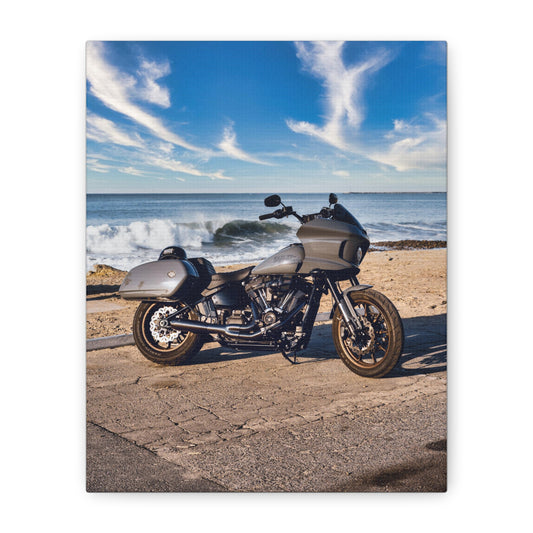 MOONSMC® Softail M8 FXLRST Capistrano Beach Canvas Gallery Wrap