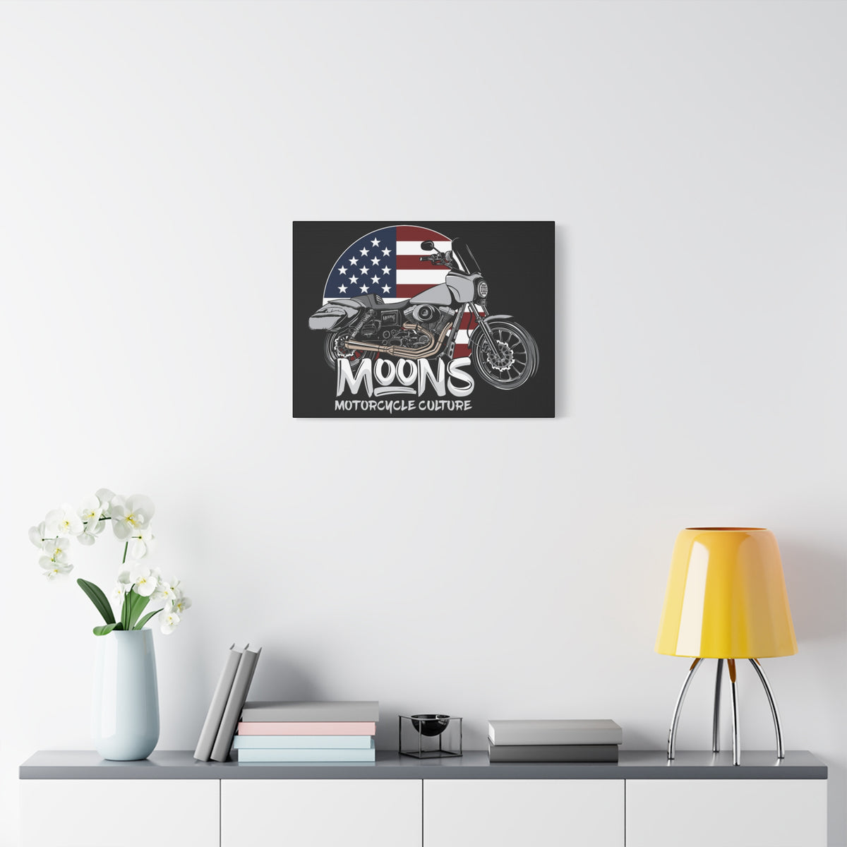MOONSMC® 2001 Dyna FXDXT MURICA Canvas Gallery Wrap