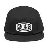 MOONSMC® Vintage Badge Embroidered Logo 5 Panel Hat