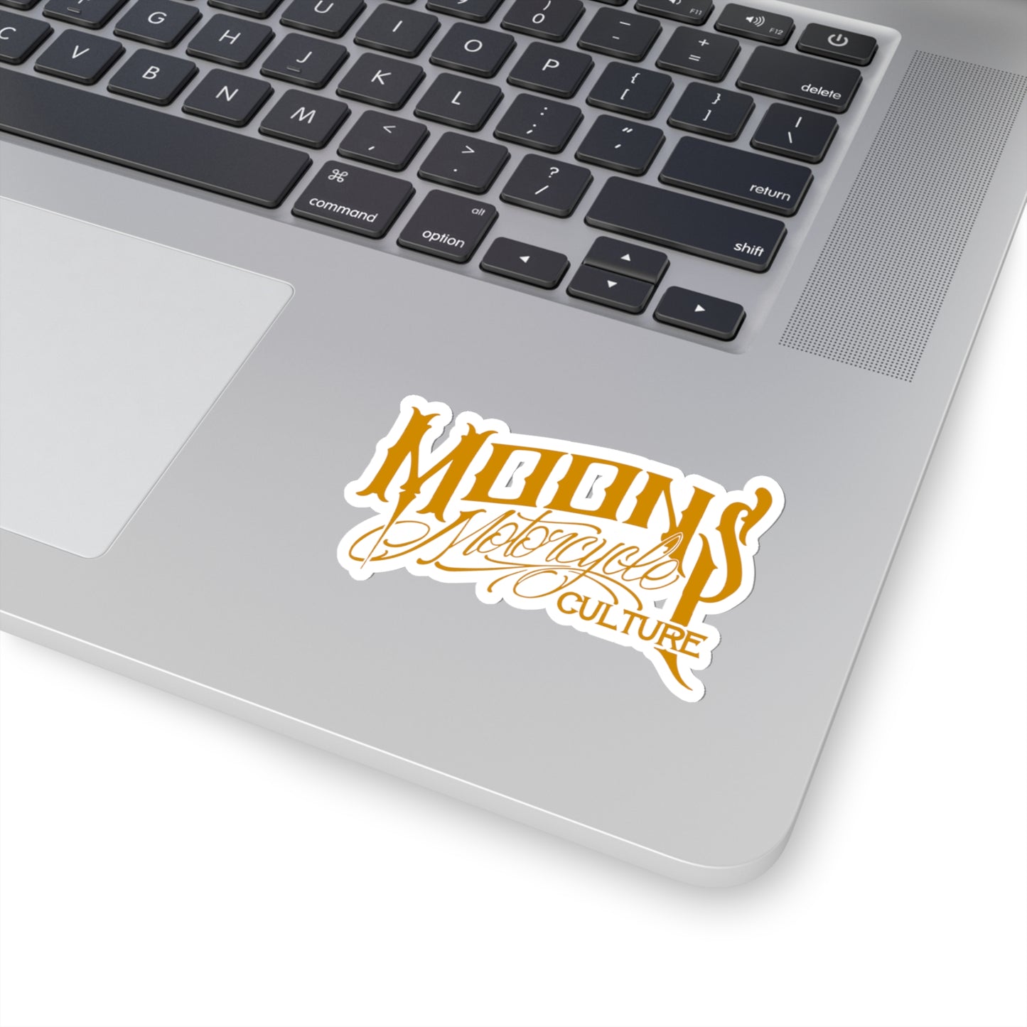MOONSMC® OG Logo Gold Tan Die Cut Sticker
