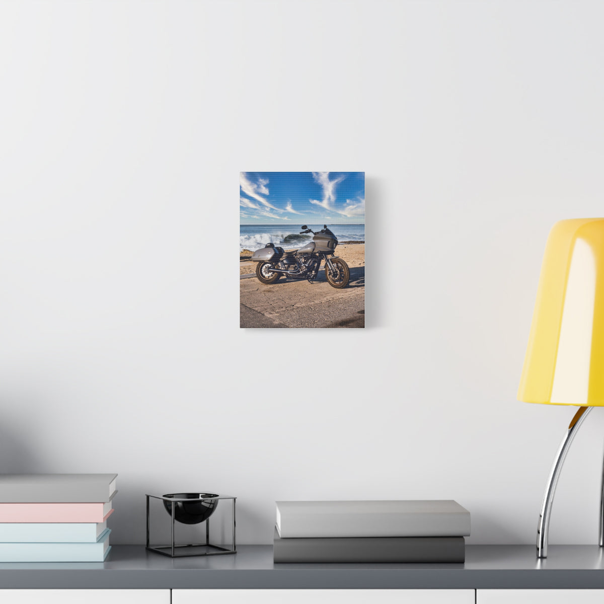 MOONSMC® Softail M8 FXLRST Capistrano Beach Canvas Gallery Wrap