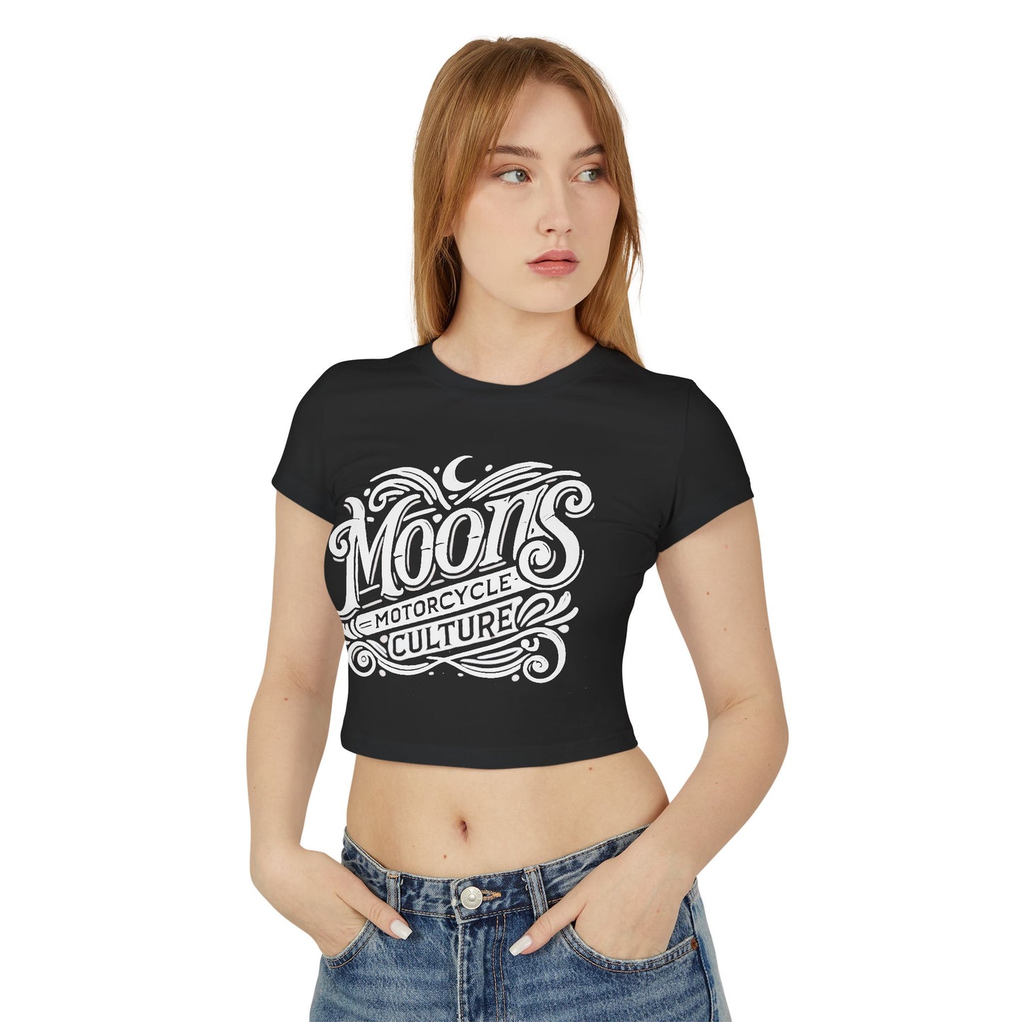 MOONSMC® "The Saloon" Women's Baby Tee