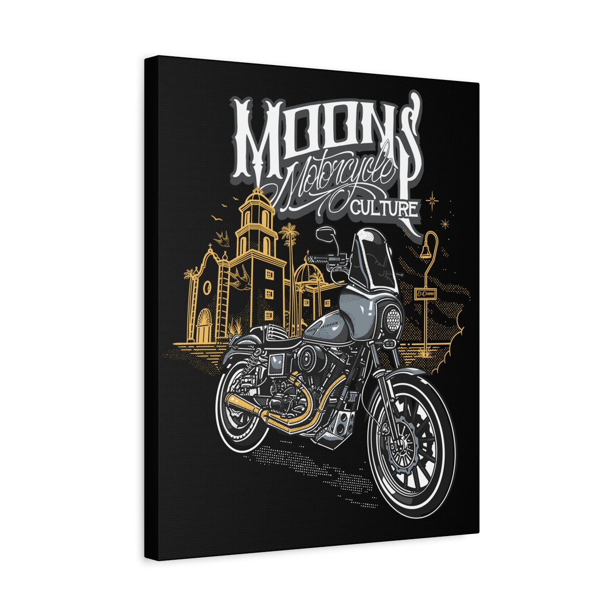 MOONSMC® Dyna FXDXT T-Sport San Juan Capistrano Canvas Gallery Wrap