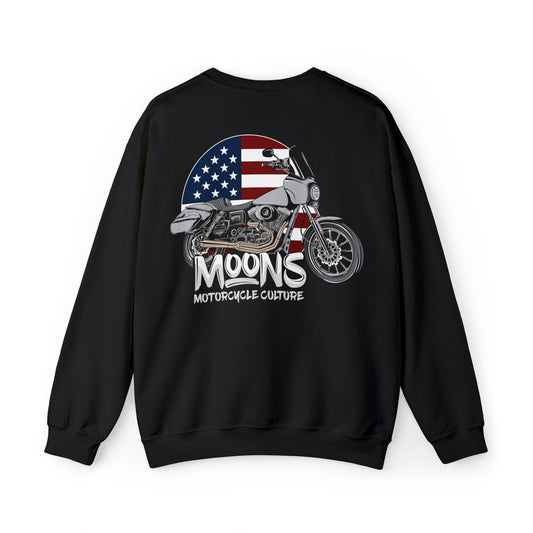 MOONSMC® FXDT / T-SPORT "MURICA" Heavy Blend Crewneck Sweatshirt