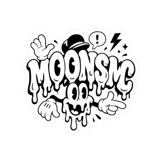MOONSMC® Urban Drip Graffiti Style Die Cut Sticker