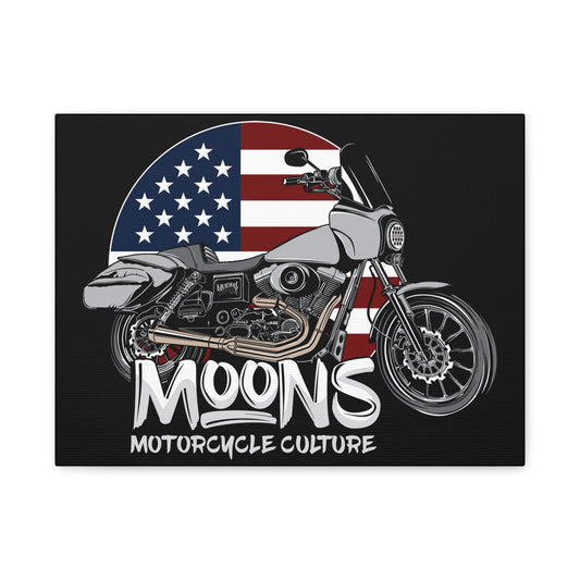 MOONSMC® 2001 Dyna FXDXT MURICA Canvas Gallery Wrap