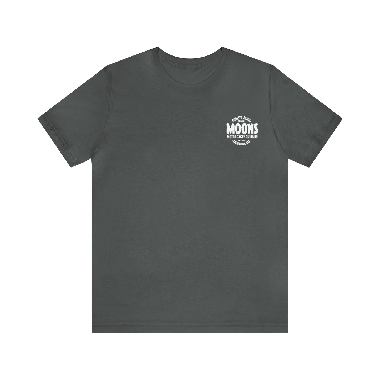 MOONSMC® Quality Parts Circle Heavy Cotton T-Shirt