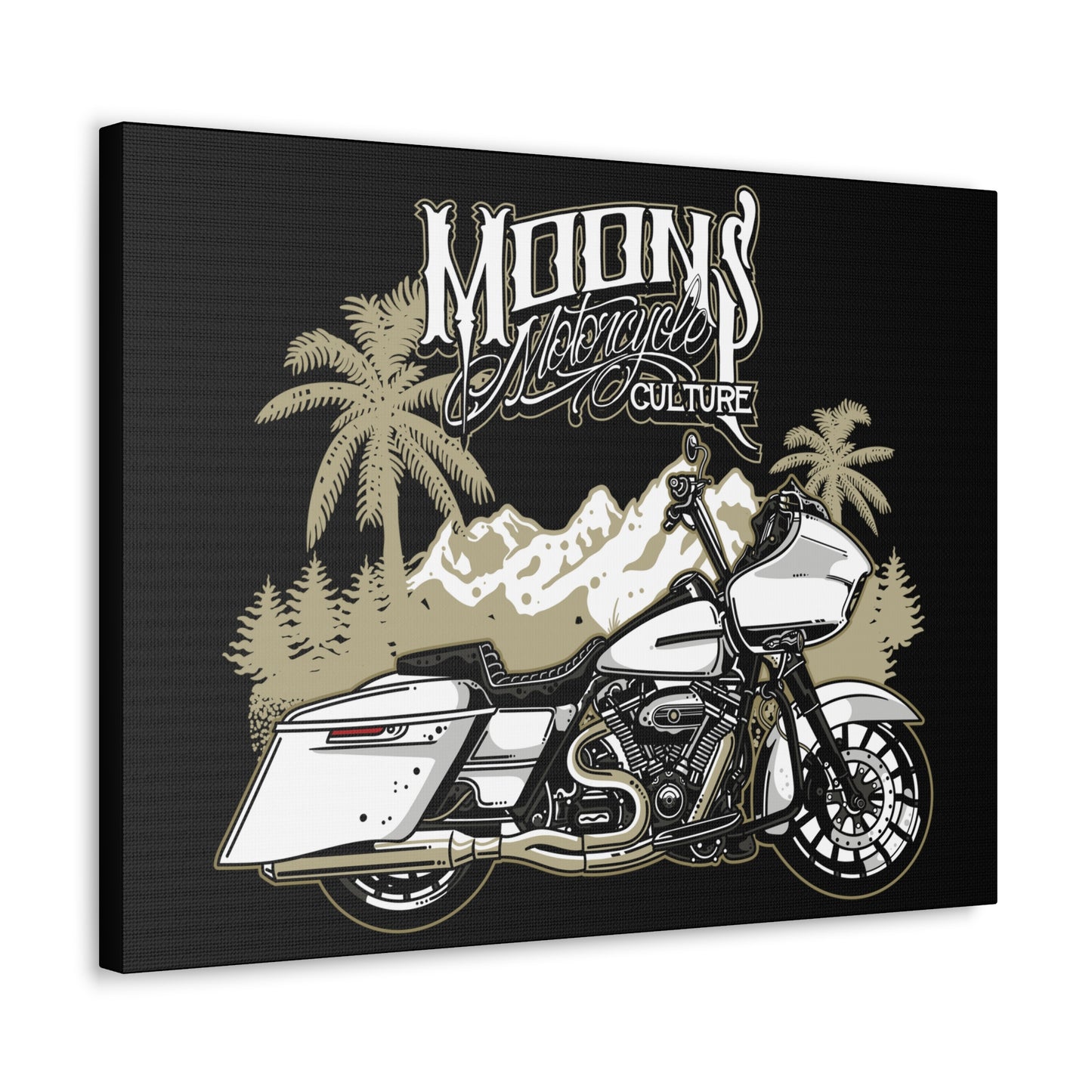 MOONSMC® ロード グライド スペシャル - キャンバス ギャラリー ラップ