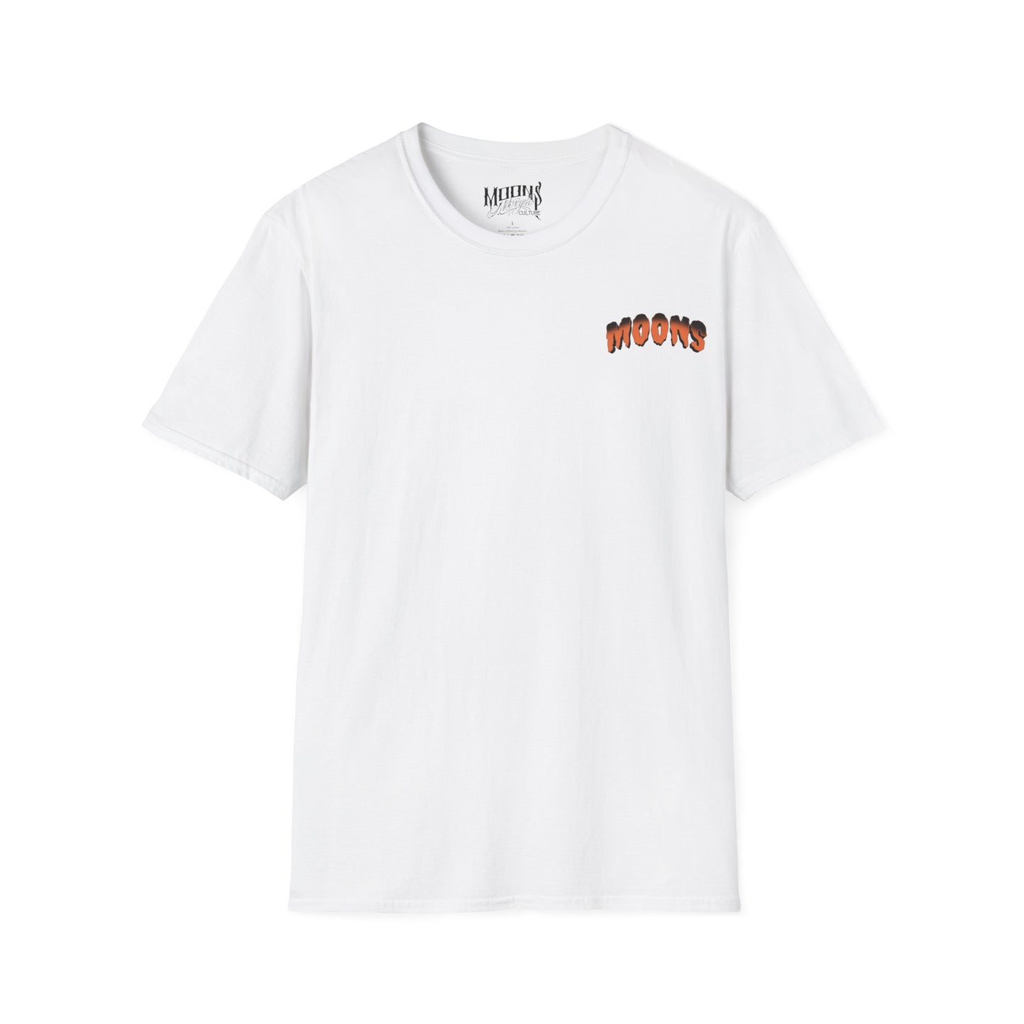 MOONSMC® 2024 Halloween Edition - FXLRST Headless Horsemen Graveyard White Tee Orange