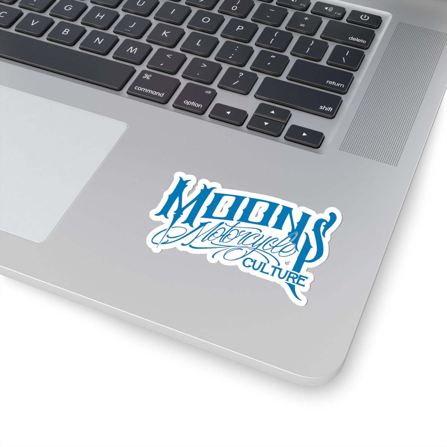 MOONSMC® OG Logo Dodger Blue Die Cut Sticker