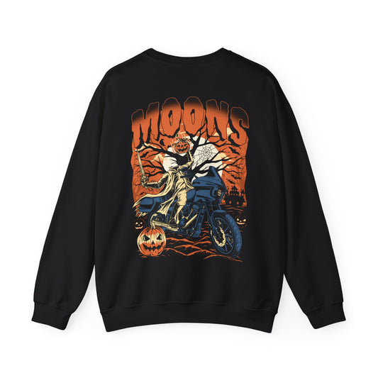 MOONSMC® 2024 Halloween Edition - FXLRST Headless Horsemen Graveyard Sweatshirt Orange