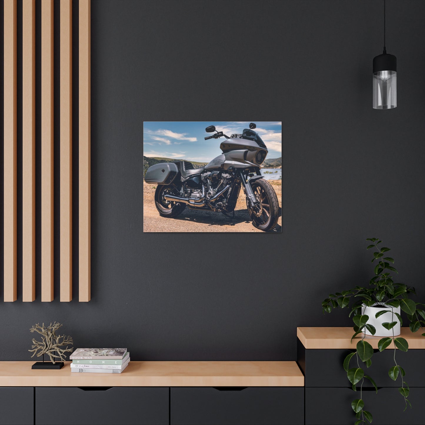 Softail M8 FXLRST - Oak Canyon Ranch, California Canvas Gallery Wraps