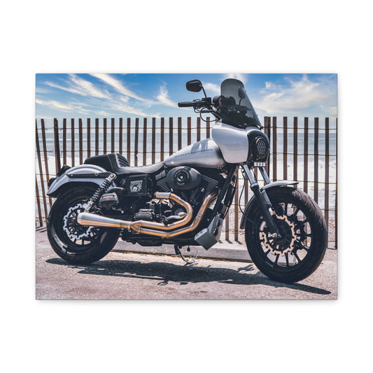 2001 Dyna FXDXT - Capistrano Beach, California Canvas Gallery Wrap
