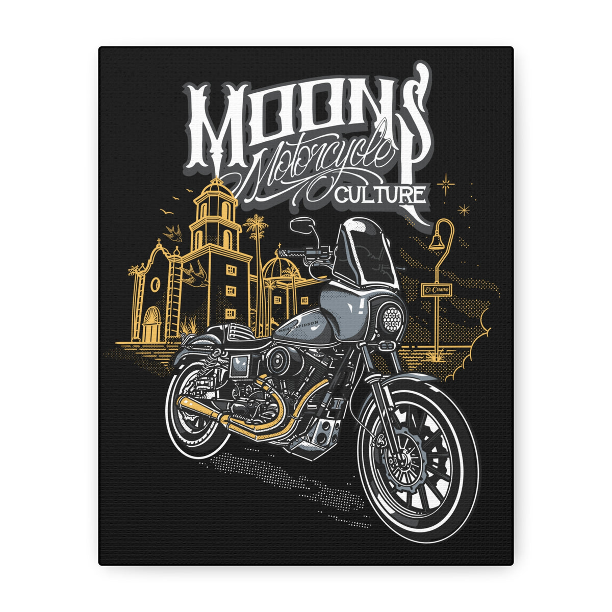 MOONSMC® Dyna FXDXT T-Sport San Juan Capistrano Canvas Gallery Wrap