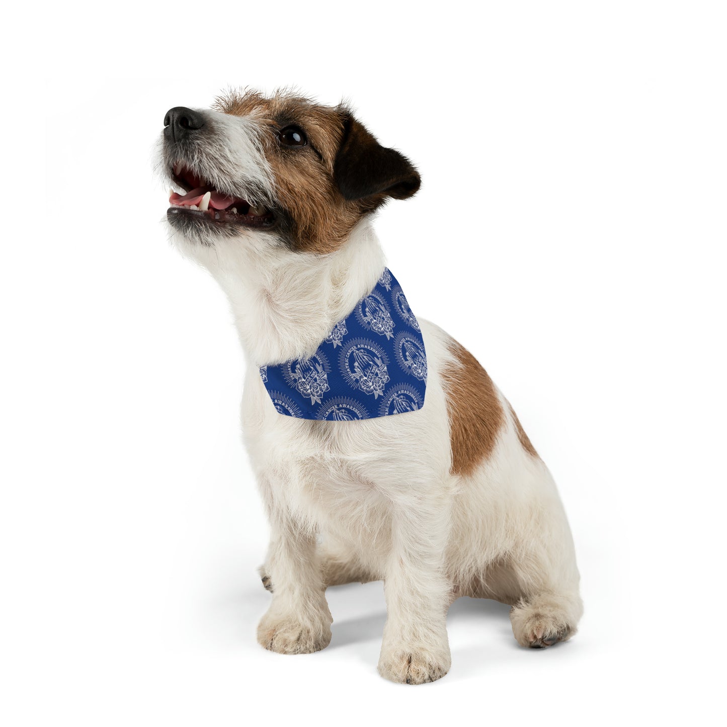 Pediatric Cancer Awareness - For The Kids White Logo Pet Bandana Collar