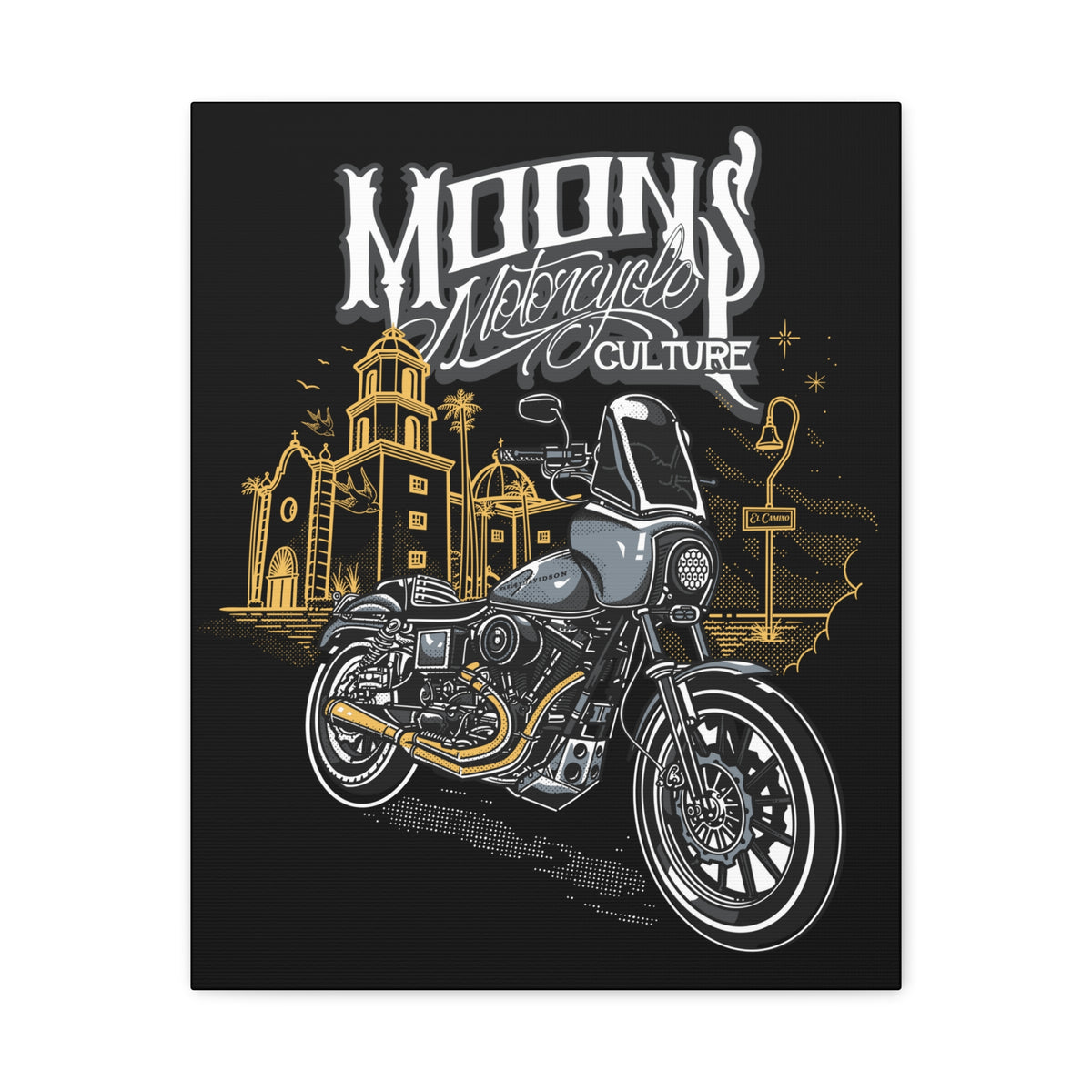 MOONSMC® Dyna FXDXT T-Sport San Juan Capistrano Canvas Gallery Wrap